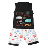 Boys Sando Suit 9232 - Black, Kids, Boys Sets And Suits, Chase Value, Chase Value