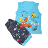 Boys Sando Suit - Blue, Kids, Boys Sets And Suits, Chase Value, Chase Value
