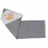 Newborn Baby Bath Towel - Dark Grey, Kids, Bath Accessories, Chase Value, Chase Value
