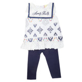 Newborn Girls Half Sleeves Suit - White - A, Kids, Newborn Girls Sets And Suits, Chase Value, Chase Value