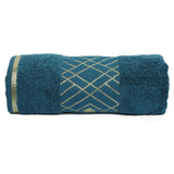 Face Towel Greek Border - Navy Blue, Home & Lifestyle, Face Towels, Chase Value, Chase Value