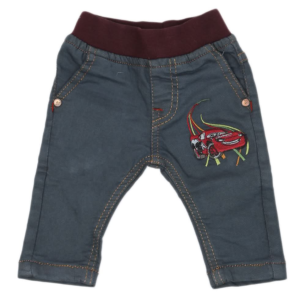 Newborn Boys Denim Pant - Grey, Kids, Newborn Boys Shorts And Pants, Chase Value, Chase Value