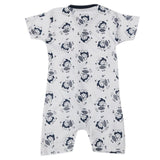 Newborn Girls Short Leg Romper - White, Kids, Newborn Girls Rompers, Chase Value, Chase Value