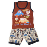 Boys Sando Suit - Brown, Kids, Boys Sets And Suits, Chase Value, Chase Value