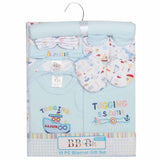 Newborn Gift Sets 10 Pcs - Sky Blue, Kids, Newborn Gift Set, Chase Value, Chase Value