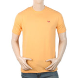 Men Half Sleeves T-Shirt - Peach, Men, T-Shirts And Polos, Chase Value, Chase Value