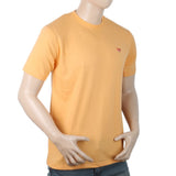 Men Half Sleeves T-Shirt - Peach, Men, T-Shirts And Polos, Chase Value, Chase Value