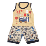 Boys Sando Suit - Beige, Kids, Boys Sets And Suits, Chase Value, Chase Value