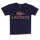 Boys Emboss Logo T-Shirt - Navy Blue, Boys T-Shirts, Chase Value, Chase Value