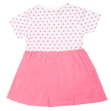Newborn Girls Half Sleeves Frock - Pink, Kids, Newborn Girls Frocks, Chase Value, Chase Value
