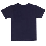 Boys Emboss Logo T-Shirt - Navy Blue, Boys T-Shirts, Chase Value, Chase Value