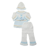 Newborn Girls Irani Suit - Blue, Kids, NB Girls Sets And Suits, Chase Value, Chase Value