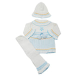 Newborn Girls Irani Suit - Blue, Kids, NB Girls Sets And Suits, Chase Value, Chase Value