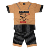 Boys Short Suit - Peach, Kids, Boys Sets And Suits, Chase Value, Chase Value
