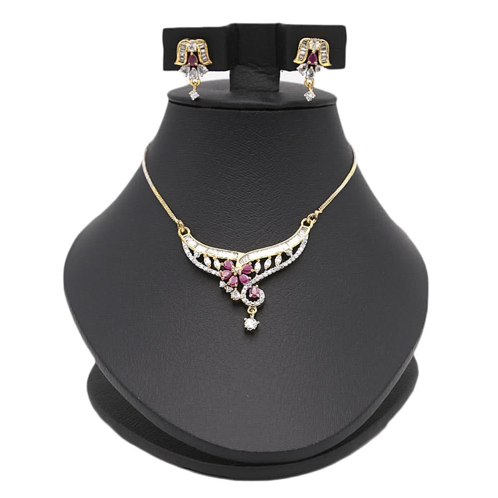 Women's Fancy Jewellery Set - Dark Purple, Women, Jewellery Set, Chase Value, Chase Value