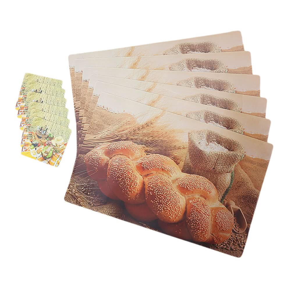 Table Mat 12Pc - Multi, Home & Lifestyle, Mats, Chase Value, Chase Value