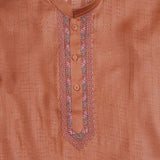 Boys Embroidered Shalwar Suit - Dark Brown, Boys Shalwar Kameez, Chase Value, Chase Value