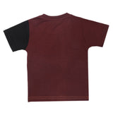 Boys Half Sleeves T-Shirt - Brown, Kids, Boys T-Shirts, Chase Value, Chase Value