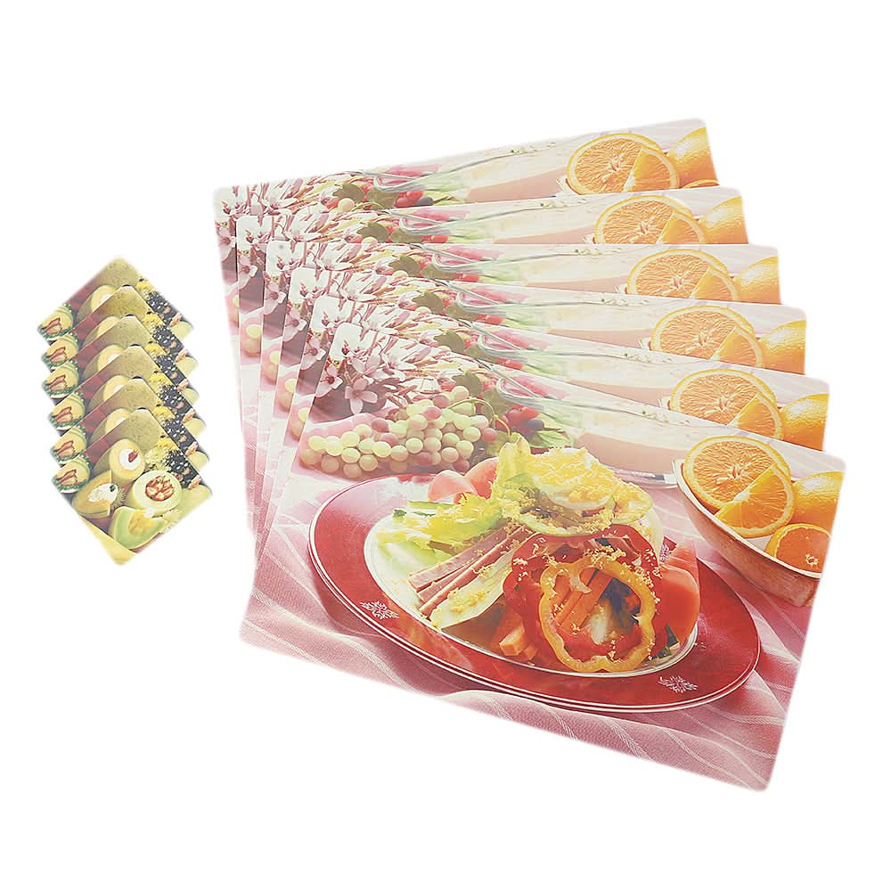 Table Mat 12Pc - Multi, Home & Lifestyle, Mats, Chase Value, Chase Value