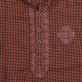 Boys Embroidered Shalwar Suit - Mustard, Kids, Boys Shalwar Kameez, Chase Value, Chase Value