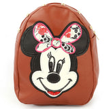 Girls Backpack (7572-A) Brown, Kids, School And Laptop Bags, Chase Value, Chase Value