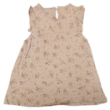 Newborn Girls Half Sleeves Frock - Brown, Kids, Newborn Girls Frocks, Chase Value, Chase Value
