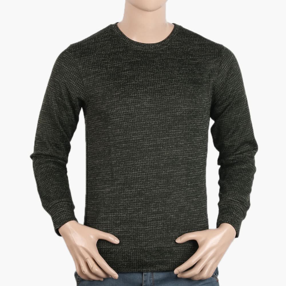 Men's Jumper - Olive Green, Men's Sweater & Sweat Shirts, Chase Value, Chase Value