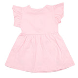 Newborn Girls Half Sleeves Frock - Pink, Kids, Newborn Girls Frocks, Chase Value, Chase Value