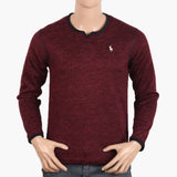 Men's Jumper - Maroon, Men's Sweater & Sweat Shirts, Chase Value, Chase Value