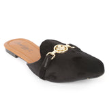 Women's Backless Slipper - Black, Women, Slippers, Chase Value, Chase Value