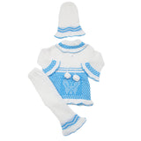 Newborn Girls Irani Suit - Blue, Kids, NB Girls Sets And Suits, Chase Value, Chase Value