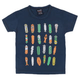 Boys Half Sleeves T-Shirt - Navy Blue, Boys T-Shirts, Chase Value, Chase Value