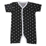Newborn Girls Fancy Romper Aop - Black, Kids, NB Girls Rompers, Chase Value, Chase Value