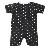 Newborn Girls Fancy Romper Aop - Black, Kids, NB Girls Rompers, Chase Value, Chase Value