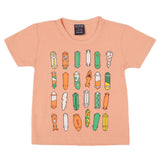 Boys Half Sleeves T-Shirt - Peach, Boys T-Shirts, Chase Value, Chase Value