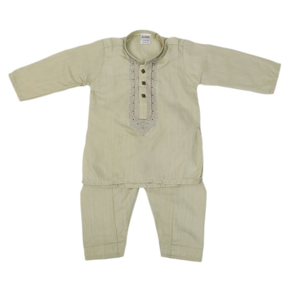Newborn Fancy Shalwar Kurta - Green, Kids, Newborn Boys Shalwar Suits, Chase Value, Chase Value