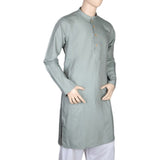 Mashriq Slim Fit Kurta For Men - L Green, Men, Kurtas, Chase Value, Chase Value