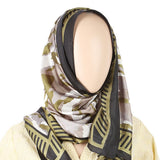Women's Silk Scarf - Green, Women, Shawls And Scarves, Chase Value, Chase Value