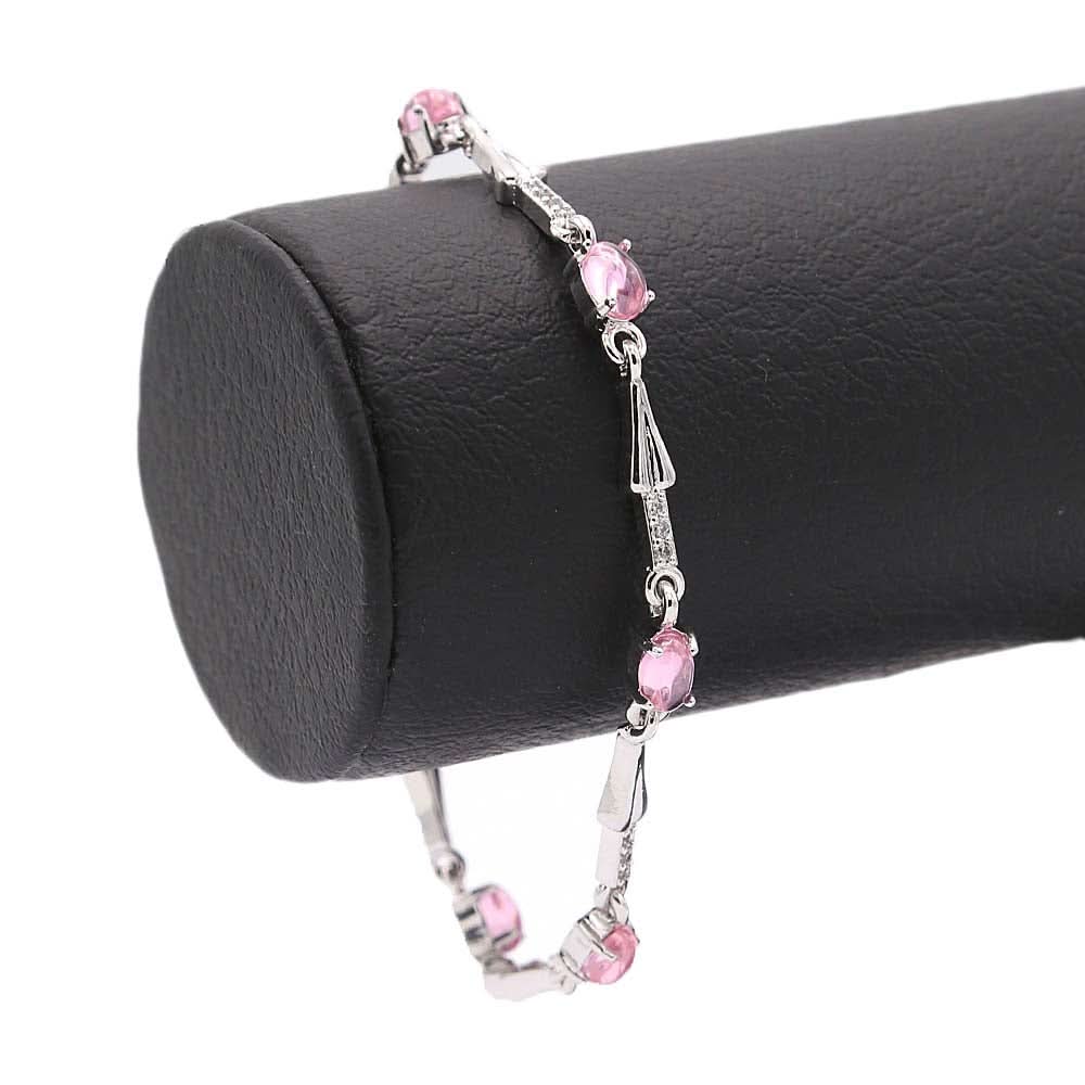 Women's Fancy Bracelet - Pink, Women, Bangles & Bracelets, Chase Value, Chase Value