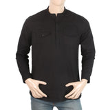 Men's Full Sleeves Casual Shirt - Black, Men, Shirts, Chase Value, Chase Value