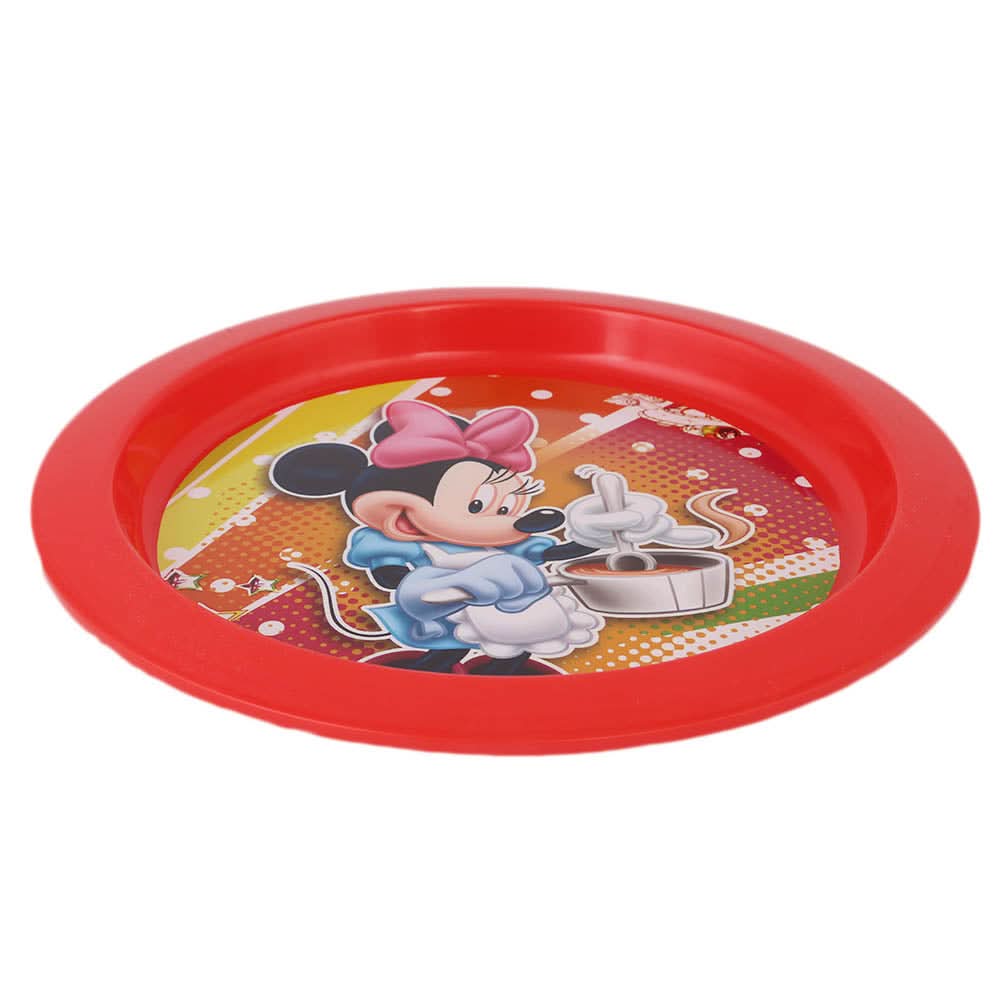 Disney Plate - Red, Home & Lifestyle, Serving And Dining, Chase Value, Chase Value
