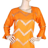 Women's Embroidered 2 Piece Suit - Orange, Women, Shalwar Suits, Chase Value, Chase Value