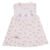 Newborn Girls Half Sleeves Frock - Purple, Kids, Newborn Girls Frocks, Chase Value, Chase Value