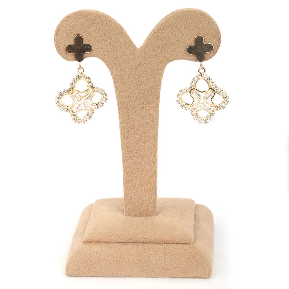Women's Long Earing - Golden, Women, Earrings & Tops, Chase Value, Chase Value