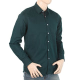 Men's Full Sleeves Casual Shirt - Dark Green, Men, Shirts, Chase Value, Chase Value