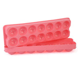 Mini Ice Ball Tray 14 Hole - Pink, Home & Lifestyle, Storage Boxes, Chase Value, Chase Value
