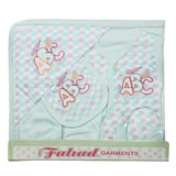 Newborn Gift Set 5Pcs - Cyan, Kids, Gift Set, Chase Value, Chase Value