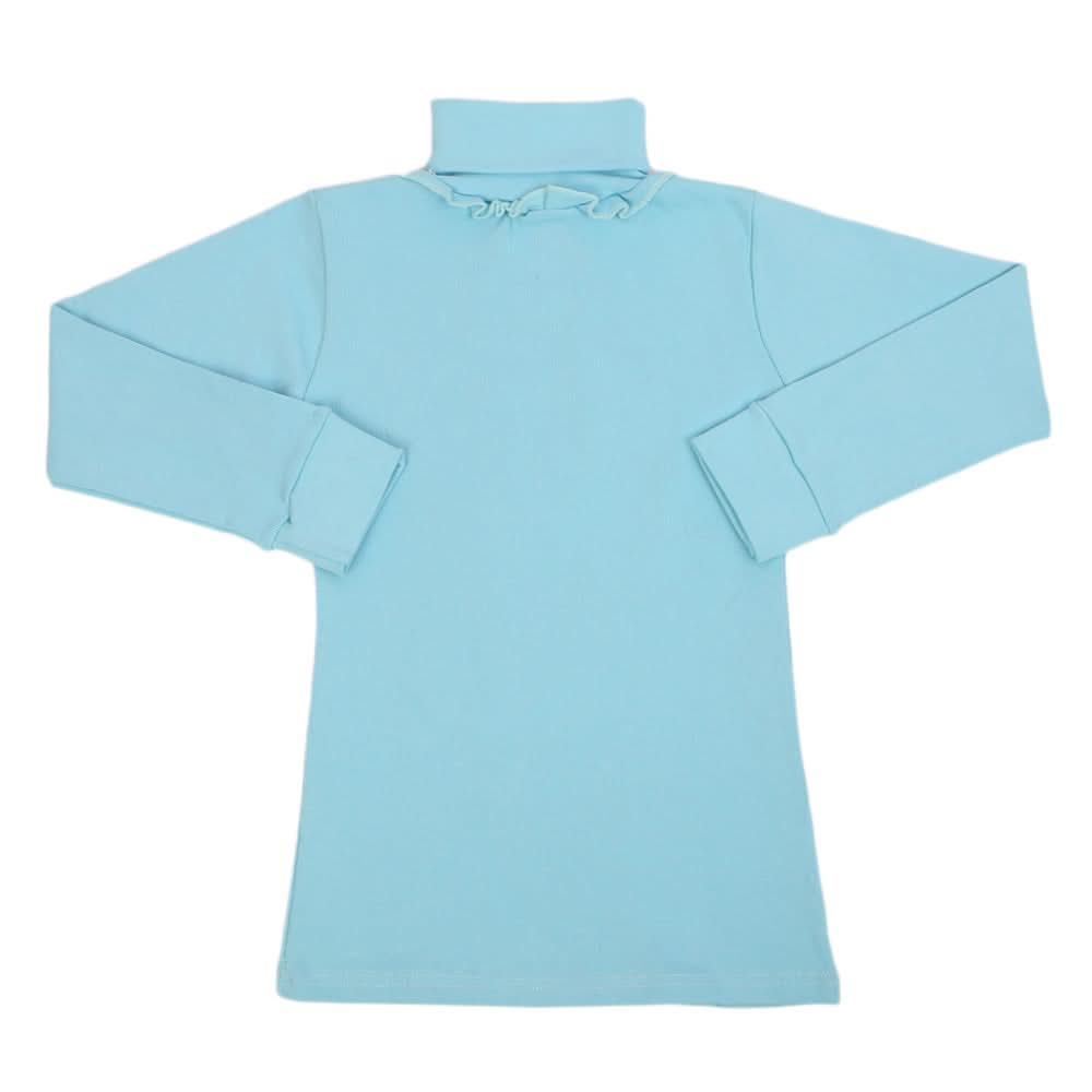 Girls High Neck - Sky Blue, Girls High Neck, Chase Value, Chase Value