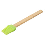 Oil Brush With Wood Handle - Green, Home & Lifestyle, Baking, Chase Value, Chase Value