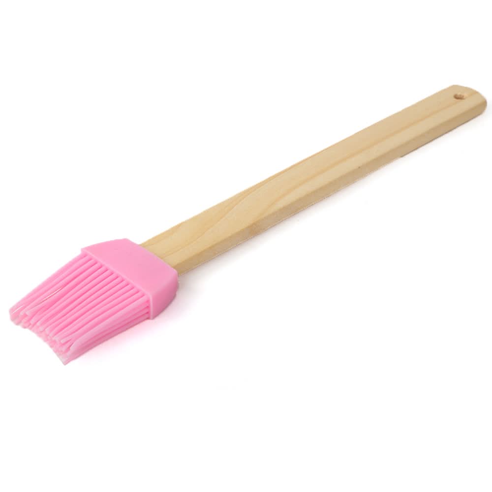 Oil Brush With Wood Handle - Pink, Home & Lifestyle, Baking, Chase Value, Chase Value